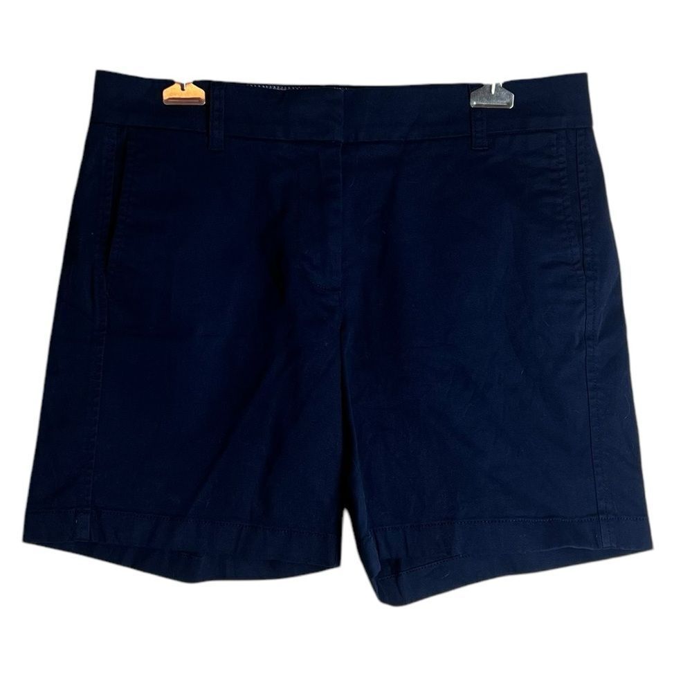 NWT! J. Crew navy chino shorts.‎ Size 6
